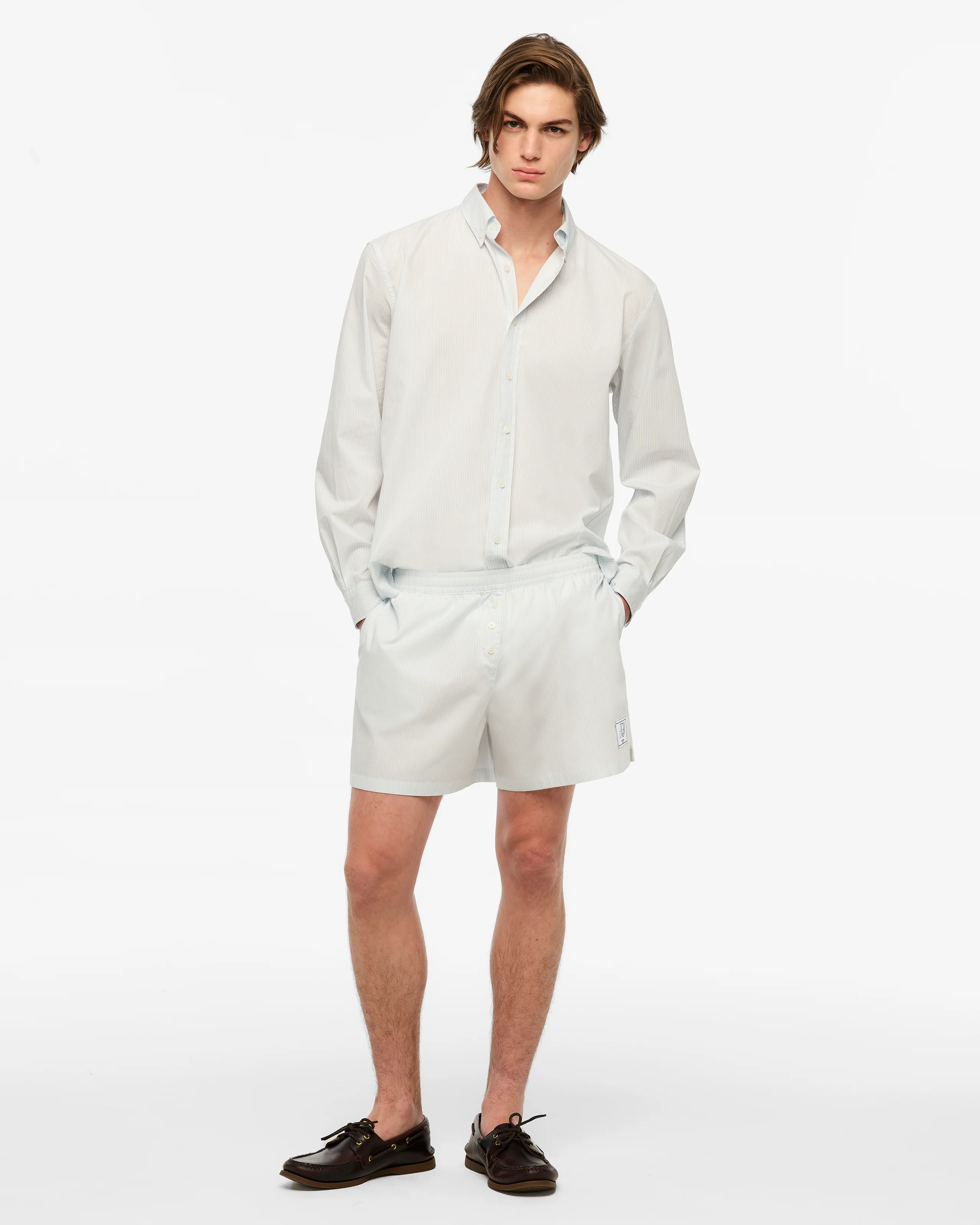1989 (Taylor’s Version) Blue Stripe Poplin Shorts - Image 3