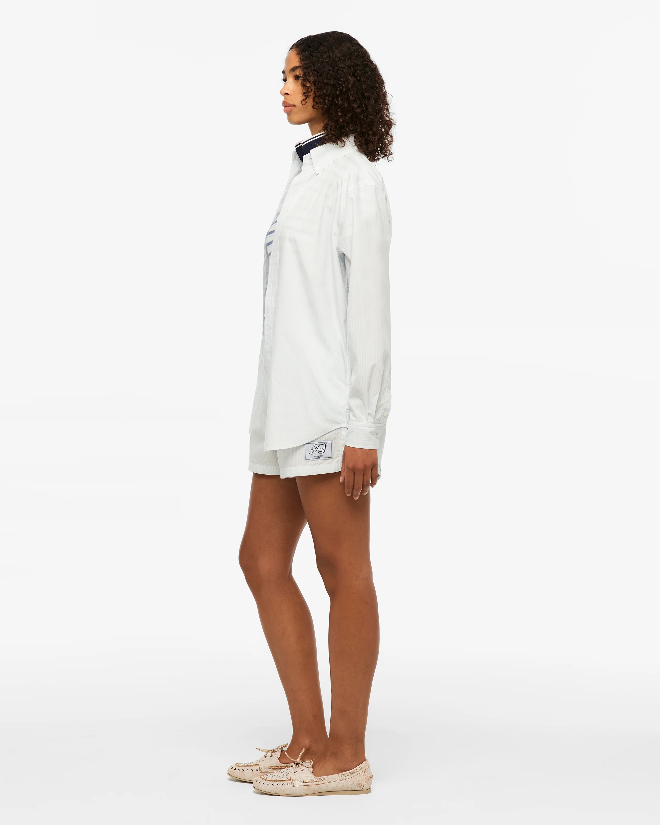 1989 (Taylor’s Version) Blue Stripe Poplin Shorts - Image 6