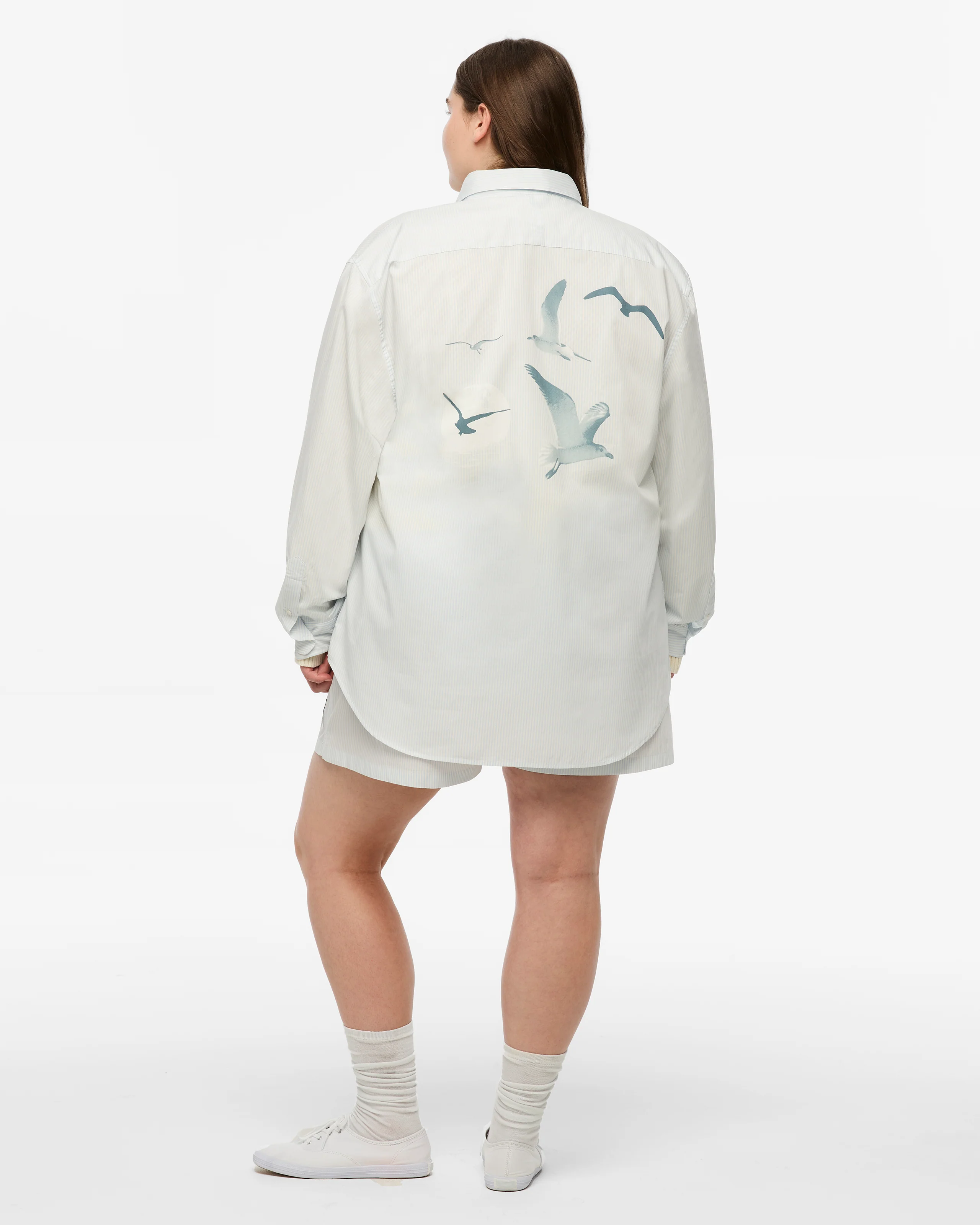 1989 (Taylor’s Version) Seagull Blue Stripe Poplin Shirt - Image 12