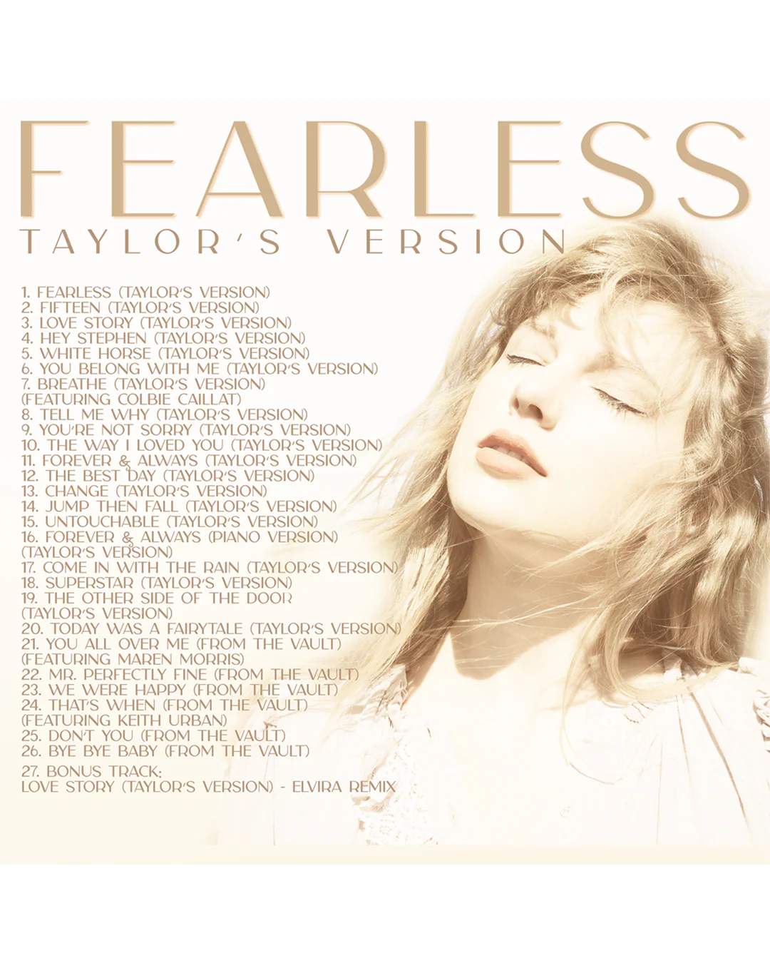 Fearless (Taylor's Version) CD - Image 3