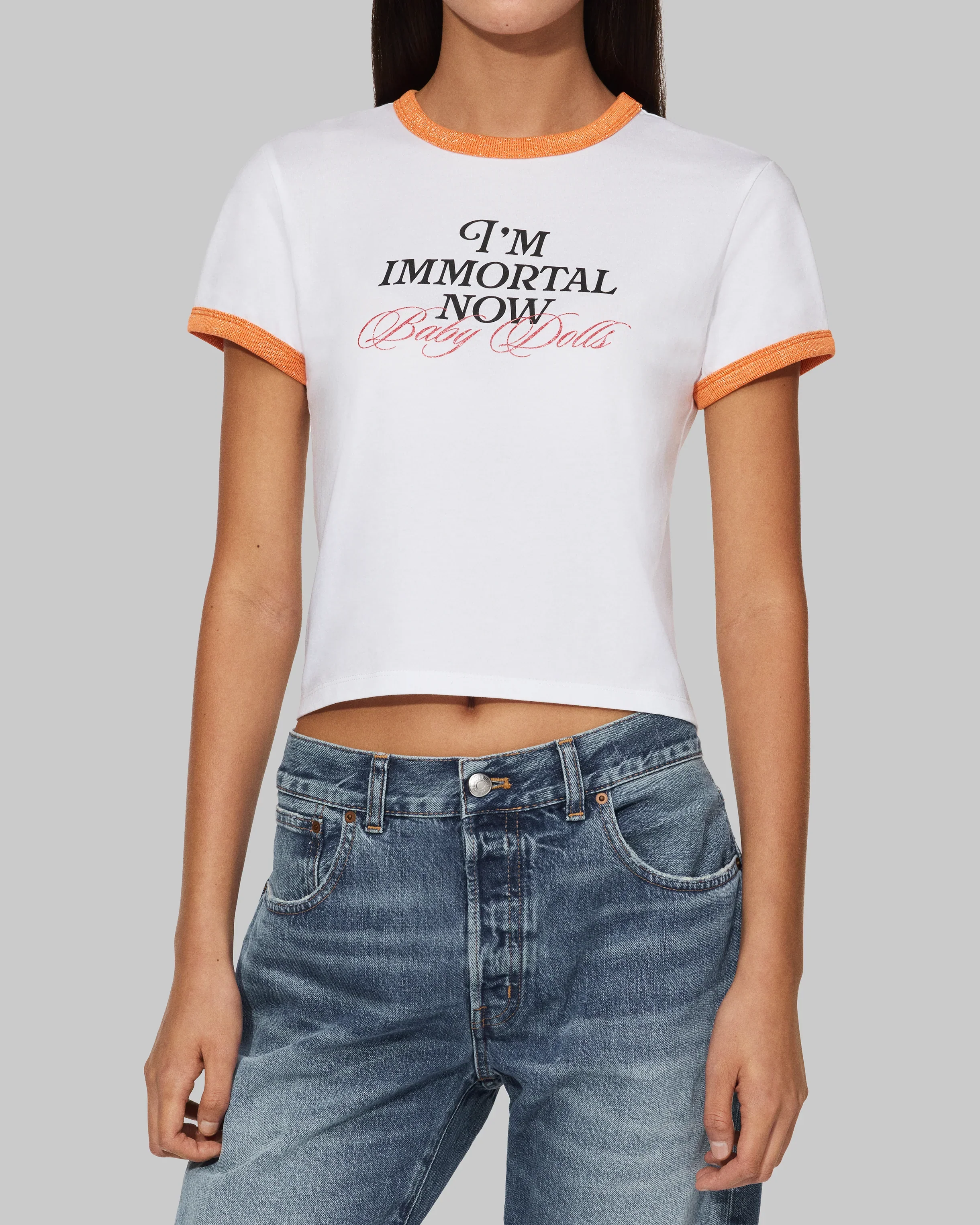 I'm Immortal Now Baby Dolls Baby T-Shirt - Image 2