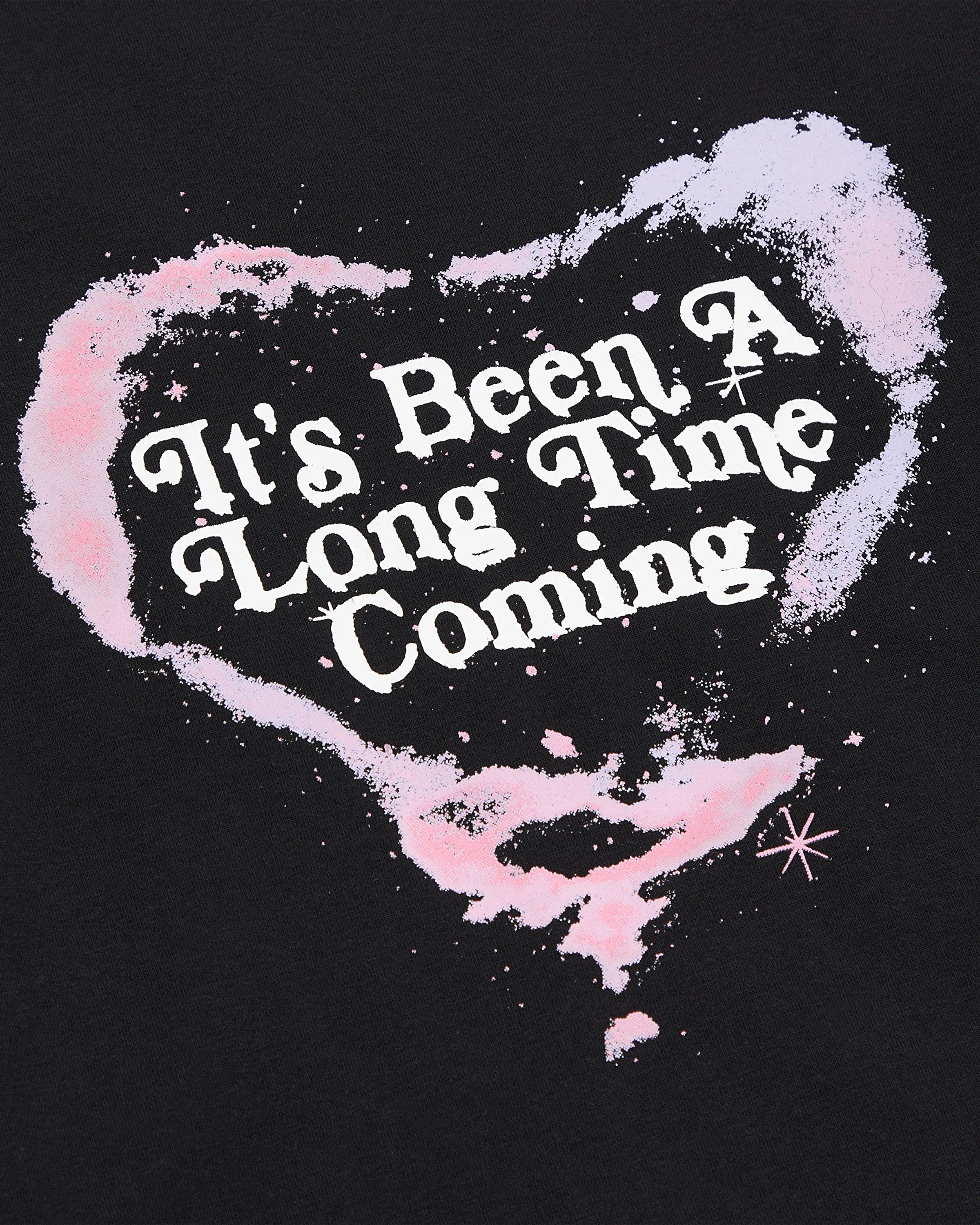 It's Been A Long Time Coming Cropped Longsleeve T-Shirt - Image 2