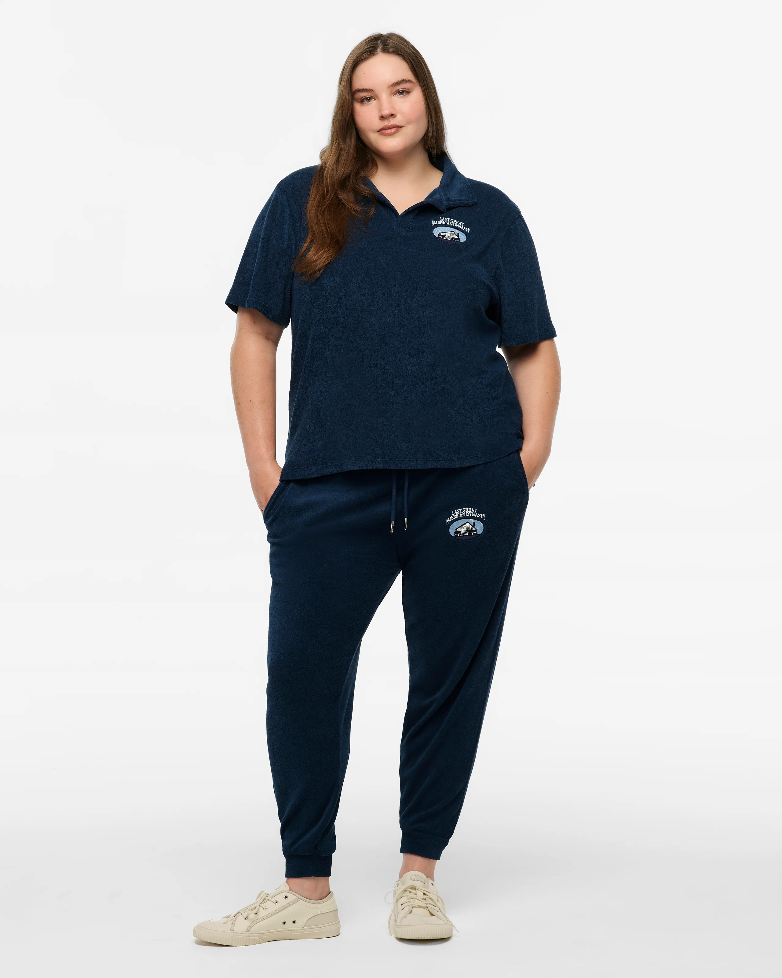 Last Great American Dynasty Terry Cloth Jogger - Image 3