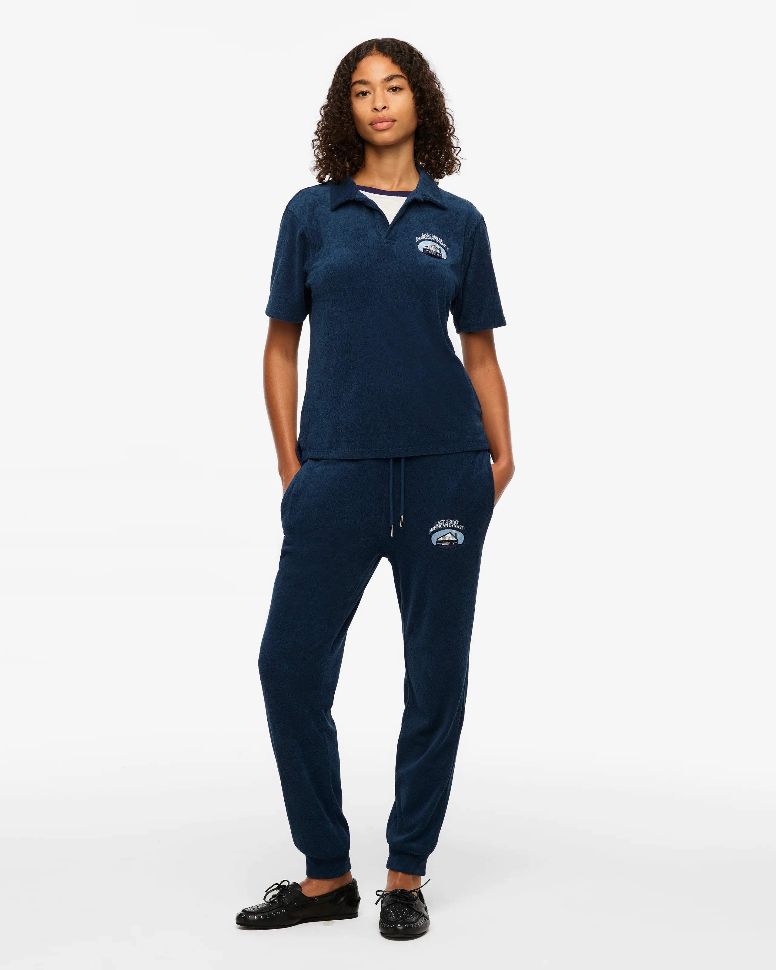 Last Great American Dynasty Terry Cloth Polo - Image 4