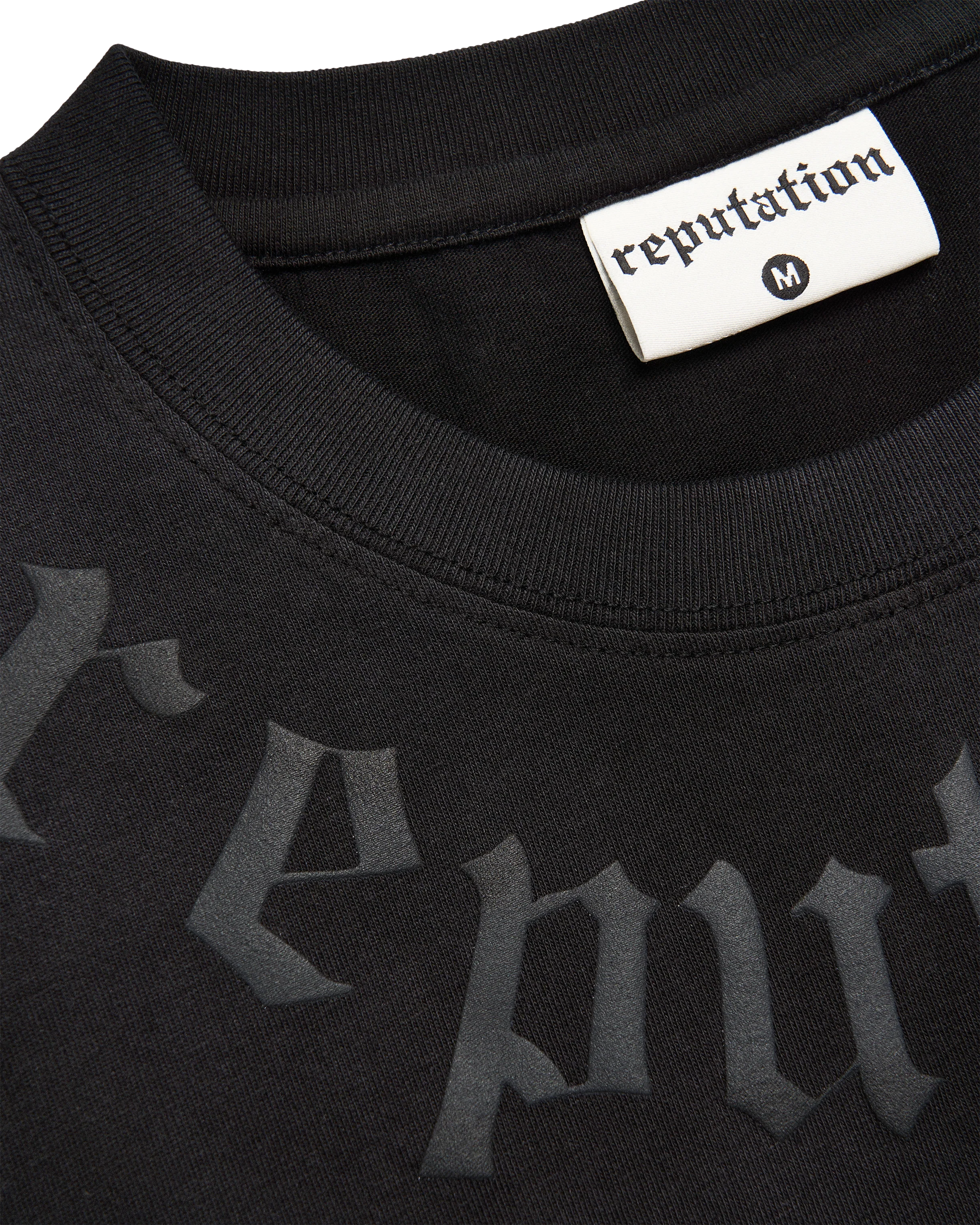 Reputation Precedes Me Black T-Shirt - Image 4