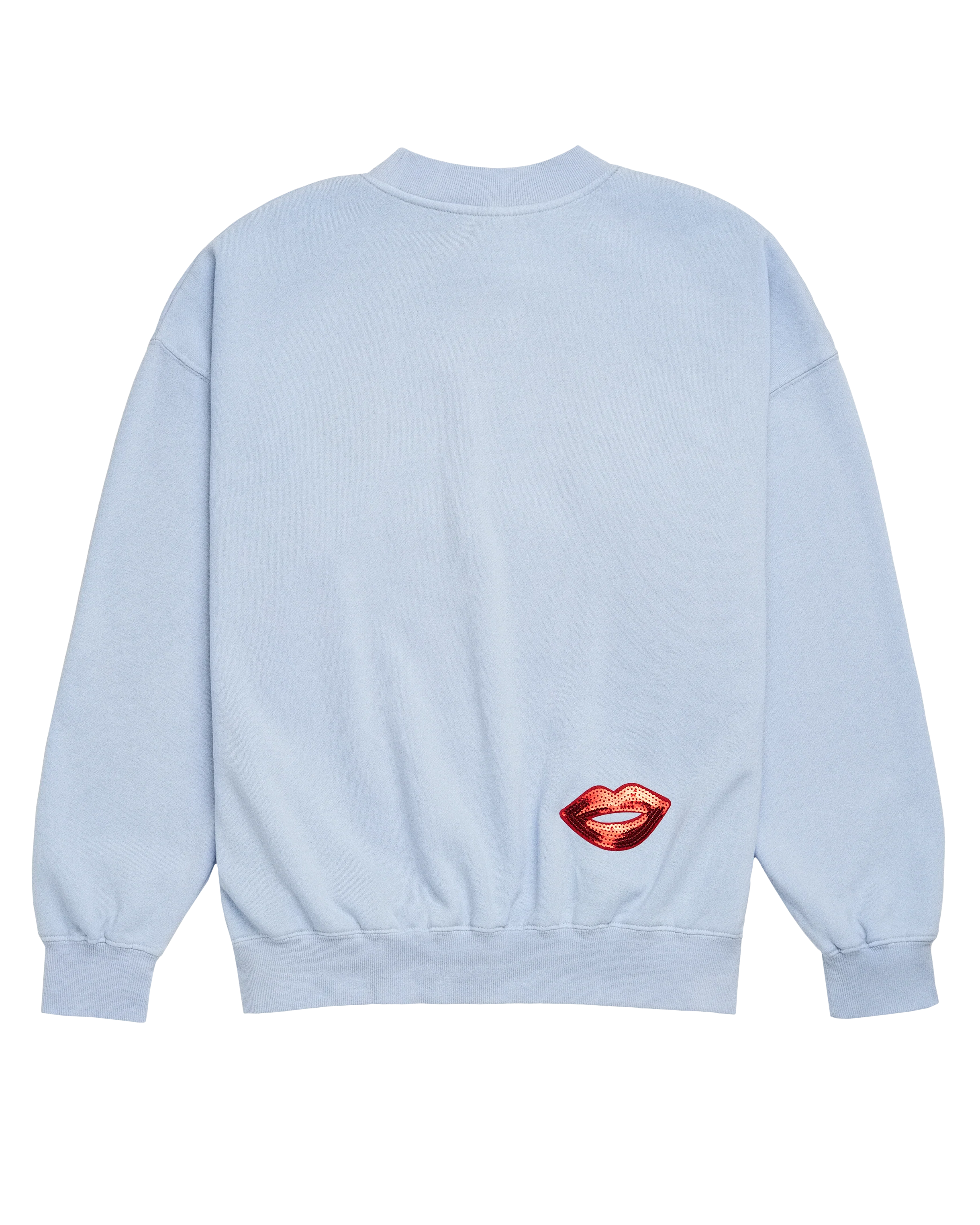 Sequin Red Lip Classic Thing That You Like Crewneck Sweatshirt - Image 3