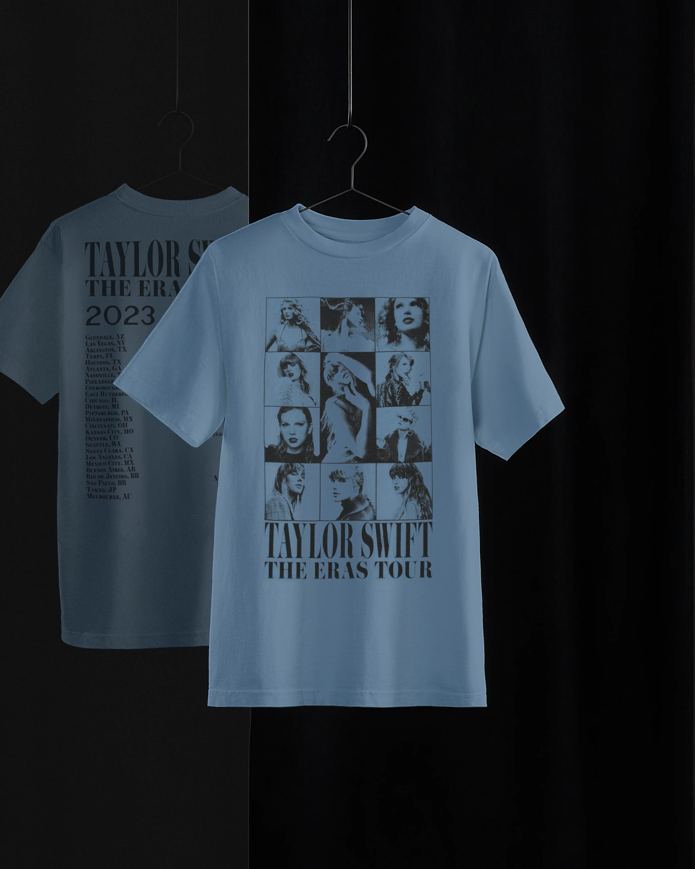 Taylor Swift | The Eras Tour Blue T-Shirt - Image 5