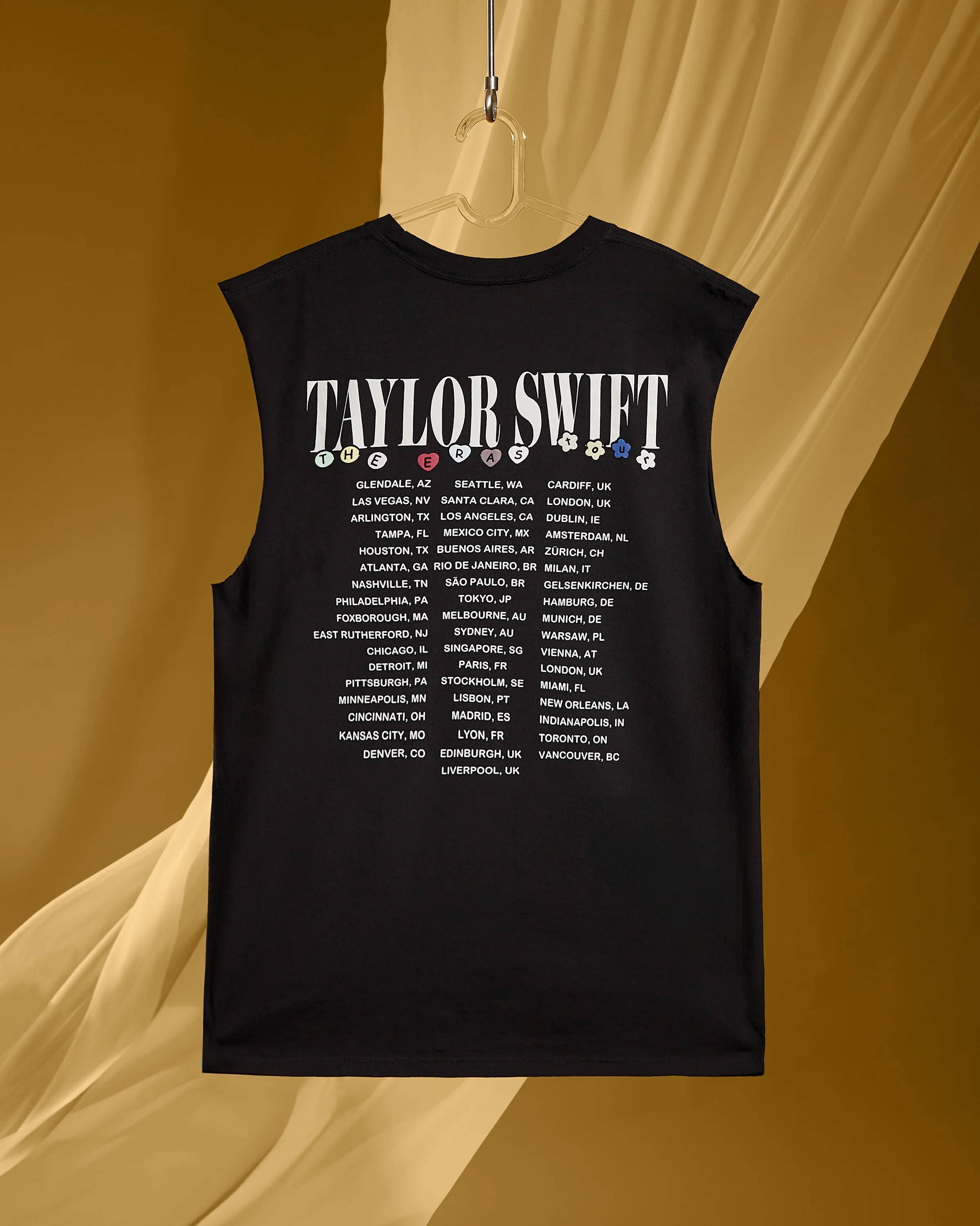 Taylor Swift | The Eras Tour Heart Hands Muscle Oversized Tank - Image 6