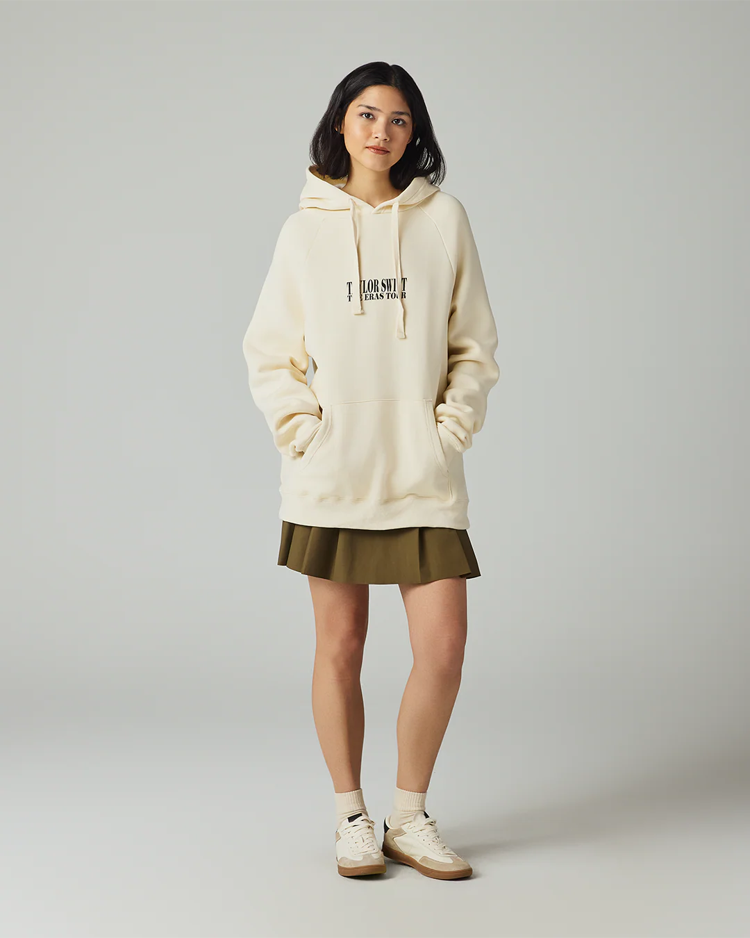 Taylor Swift | The Eras Tour III Beige Hoodie - Image 5