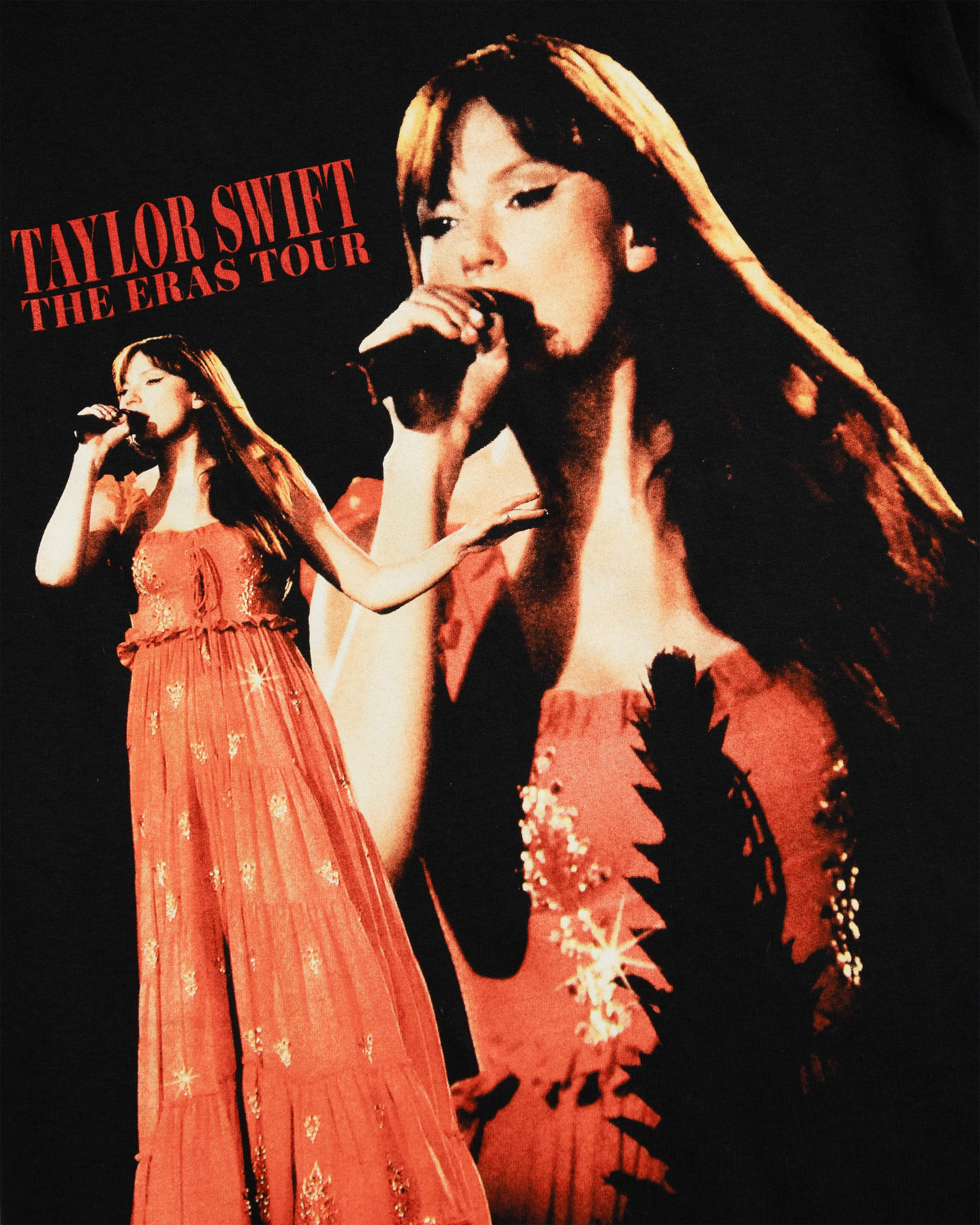 Taylor Swift | The Eras Tour Photo Black T-Shirt - Image 3