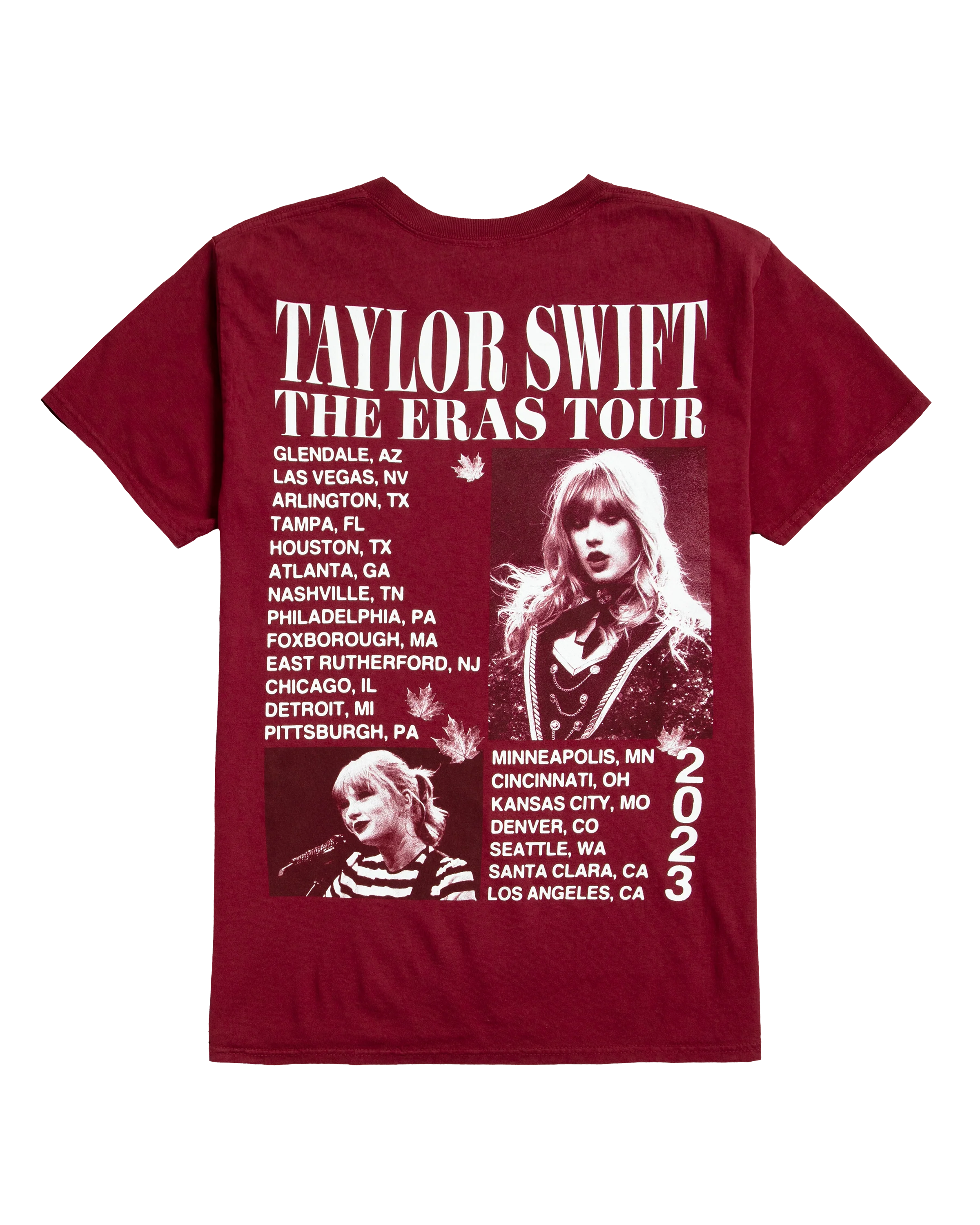 Taylor Swift | The Eras Tour RED (Taylor's Version) Album T-Shirt - Image 2
