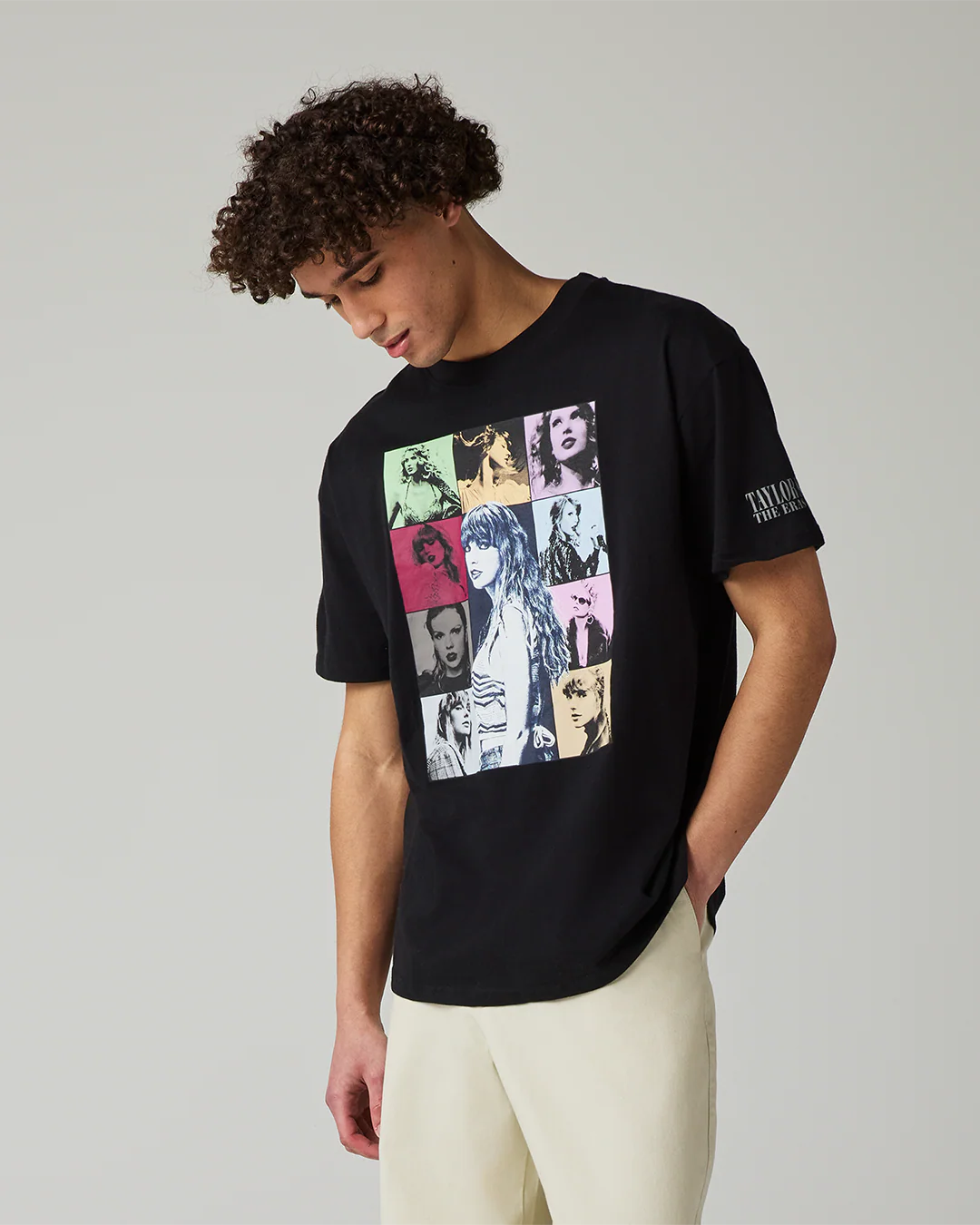 Taylor Swift | The Eras Tour Through LA Black T-Shirt - Image 10