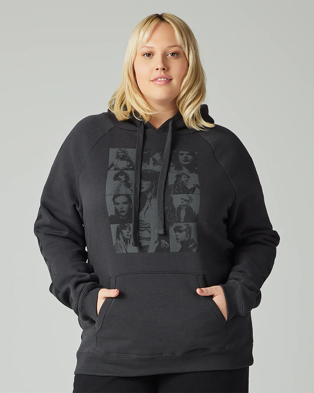 Taylor Swift | The Eras Tour Through London Black Hoodie - Image 3