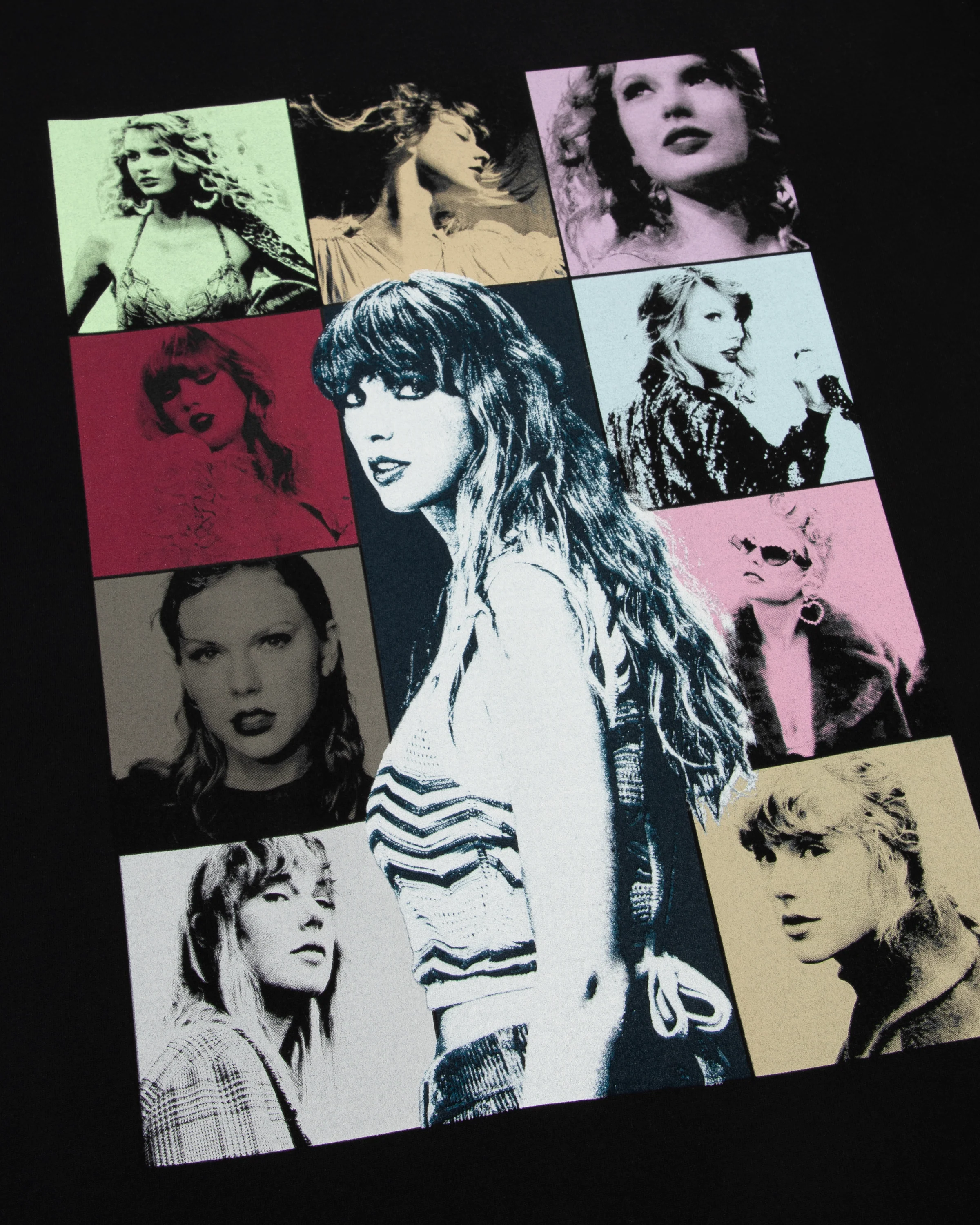 Taylor Swift | The Eras Tour Through Toronto Black T-Shirt - Image 3