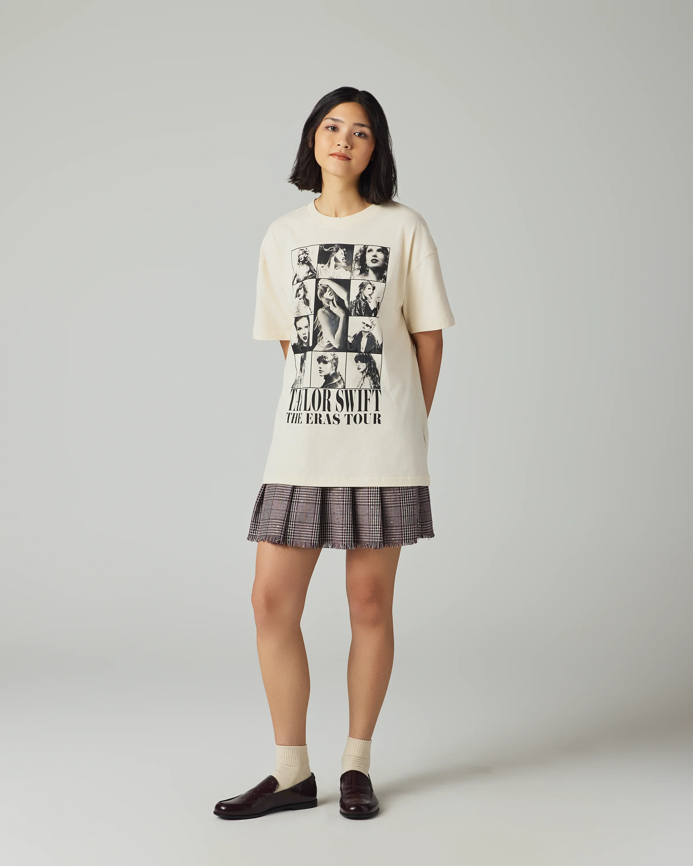 Taylor Swift | The Eras Tour Through Vancouver Beige T-Shirt - Image 7