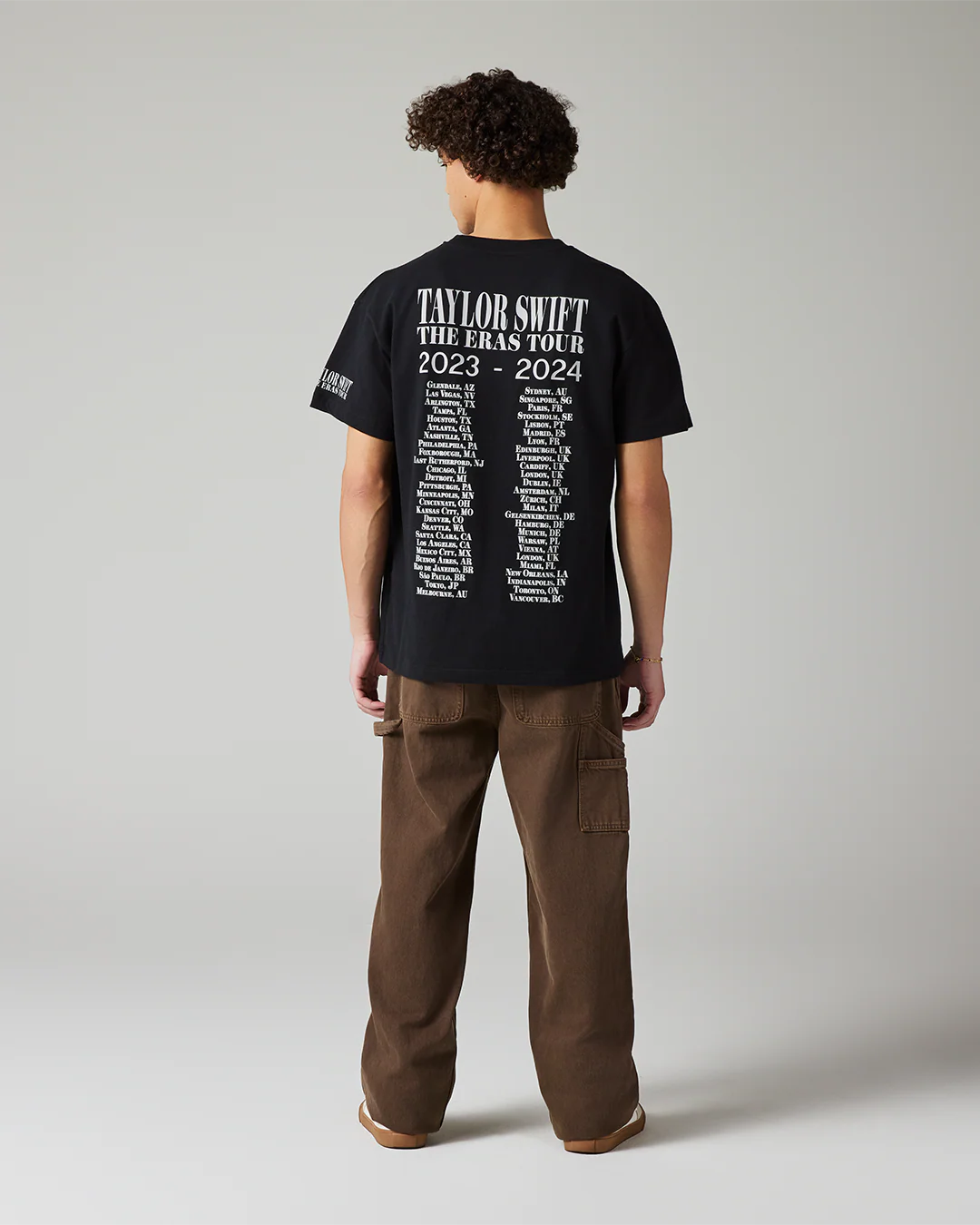 Taylor Swift | The Eras Tour Through Vancouver II Black T-Shirt - Image 10