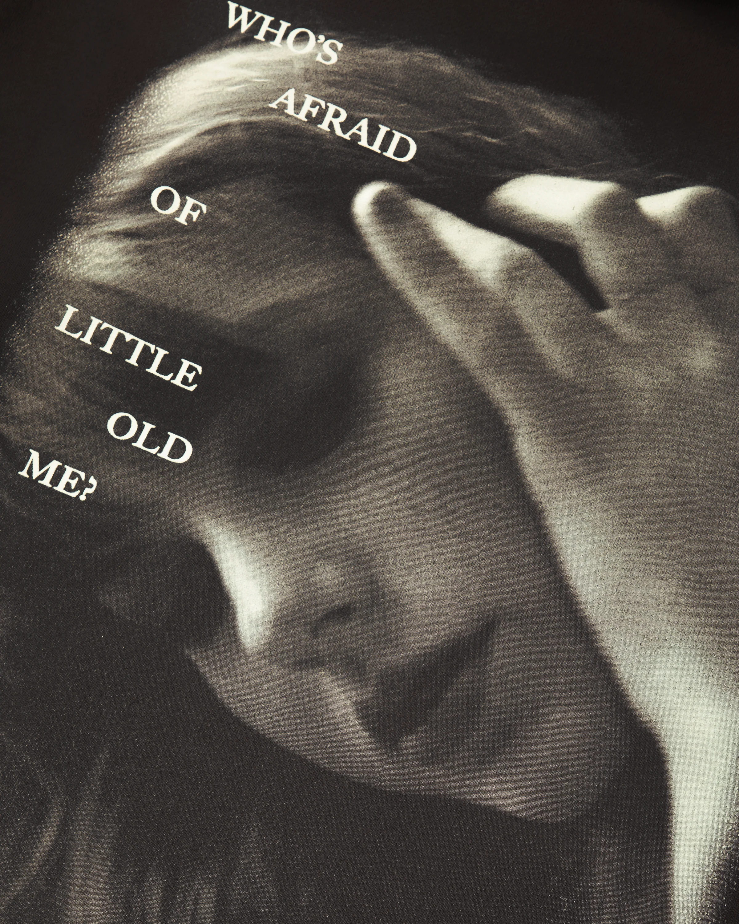 Who's Afraid Of Little Old Me? Dark Brown Hoodie - Image 4